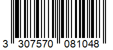 Barcode 3307570081048