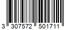 Barcode 3307572501711