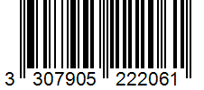 Barcode 3307905222061