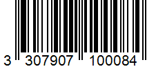 Barcode 3307907100084