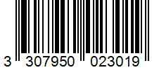 Barcode 3307950023019