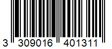 Barcode 3309016401311