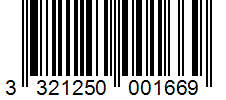 Barcode 3321250001669