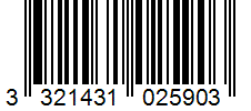 Barcode 3321431025903