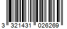 Barcode 3321431026269