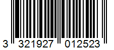 Barcode 3321927012523