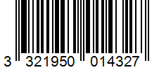 Barcode 3321950014327
