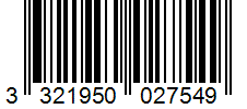Barcode 3321950027549