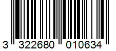 Barcode 3322680010634
