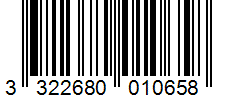 Barcode 3322680010658