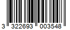 Barcode 3322693003548
