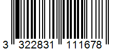 Barcode 3322831111678