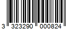 Barcode 3323290000824
