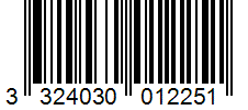 Barcode 3324030012251