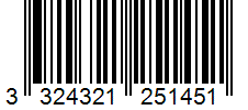 Barcode 3324321251451
