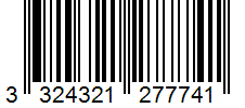 Barcode 3324321277741