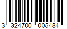 Barcode 3324700005484
