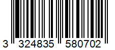 Barcode 3324835580702