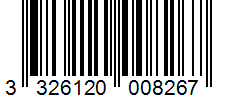 Barcode 3326120008267