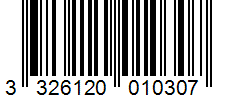 Barcode 3326120010307