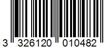 Barcode 3326120010482