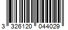 Barcode 3326120044029