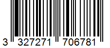 Barcode 3327271706781