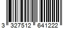 Barcode 3327512641222