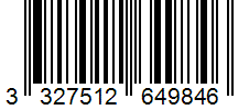 Barcode 3327512649846