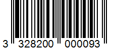 Barcode 3328200000093