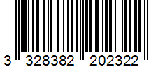 Barcode 3328382202322