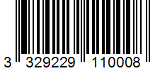 Barcode 3329229110008