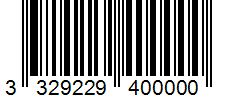 Barcode 3329229400000