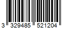 Barcode 3329485521204
