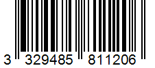 Barcode 3329485811206