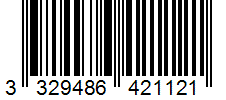 Barcode 3329486421121
