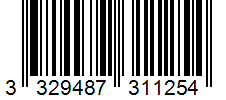 Barcode 3329487311254