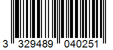 Barcode 3329489040251