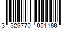 Barcode 3329770051188