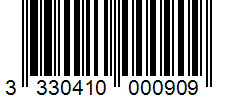 Barcode 3330410000909