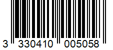 Barcode 3330410005058
