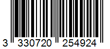 Barcode 3330720254924