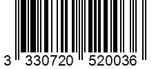 Barcode 3330720520036