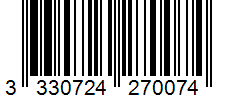 Barcode 3330724270074