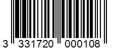 Barcode 3331720000108