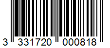Barcode 3331720000818