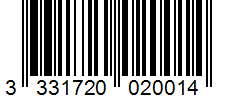 Barcode 3331720020014