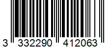 Barcode 3332290412063