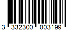 Barcode 3332300003199