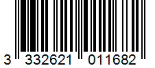 Barcode 3332621011682